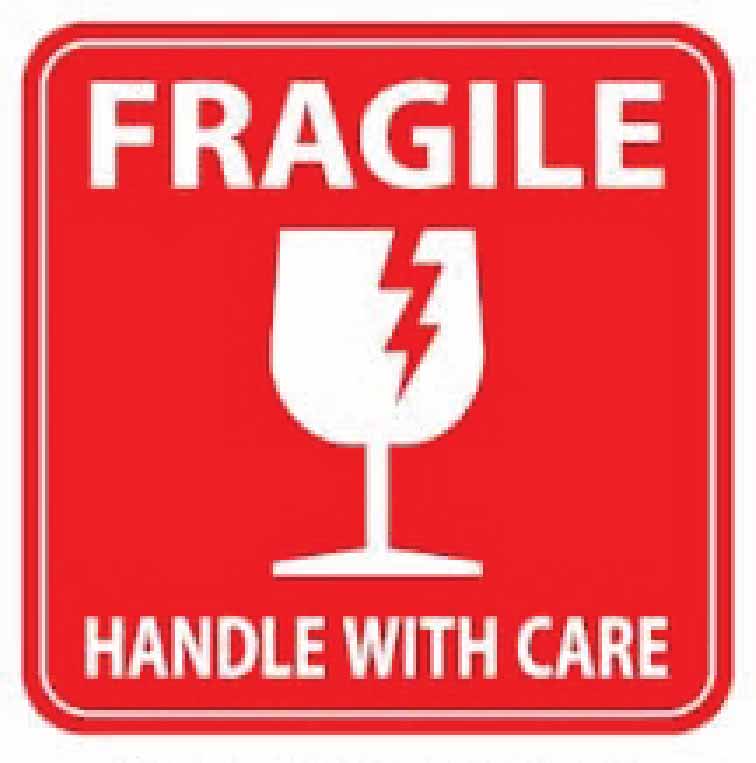 SPECIAL  Fragile sticker